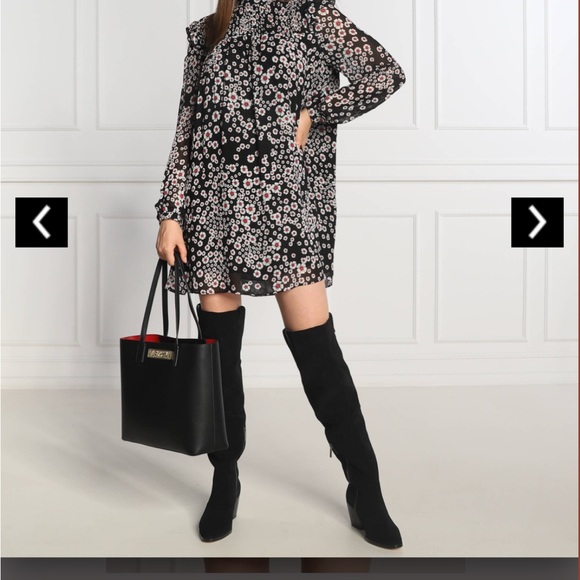 New w tags long sleeves dress by Kooples size 3 (L) mixed flower print - Picture 3 of 5